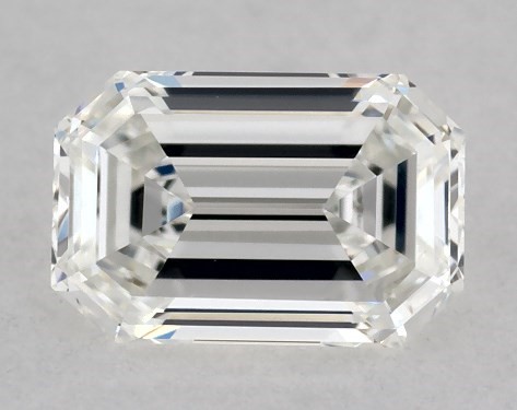 GIA 0.31 Carat F-VS1 Good Cut Emerald Diamond