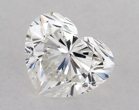 GIA 1.01 Carat H-VVS1 Ideal Cut Heart Diamond
