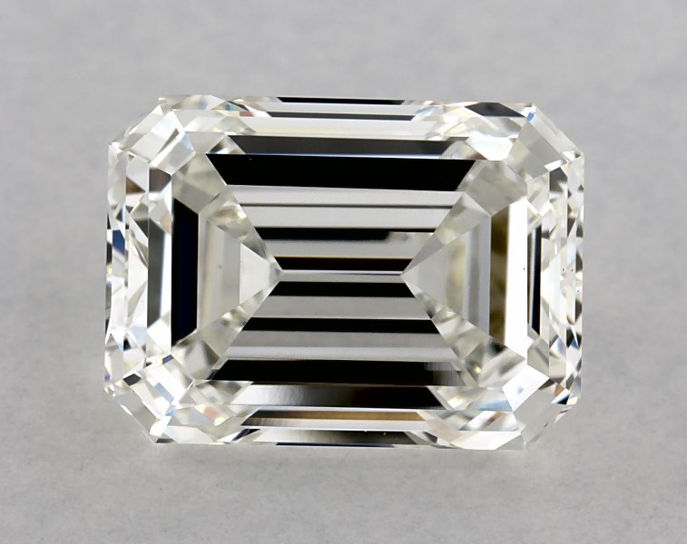 2.55 carat emerald diamond, G VS1