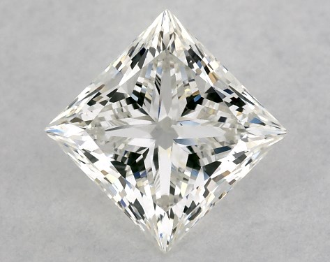 GIA 1.01 Carat H-VS2 Ideal Cut Princess Diamond