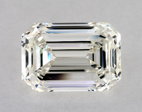 GIA 4.00 Carat K-VS2 Good Cut Emerald Diamond