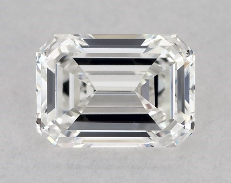 GIA 0.33 Carat F-VVS1 Good Cut Emerald Diamond