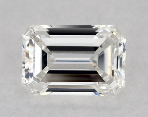 GIA 0.27 Carat F-VS2 Good Cut Emerald Diamond