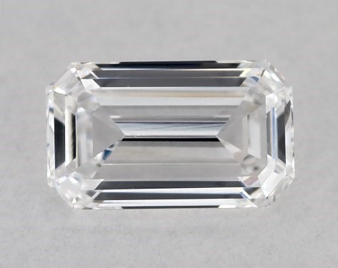 GIA 0.28 Carat D-VS1 Very Good Cut Emerald Diamond
