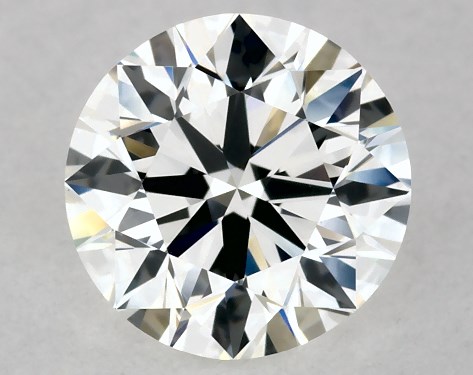 GIA 1.00 Carat H-VS1 Excellent Cut Round Diamond