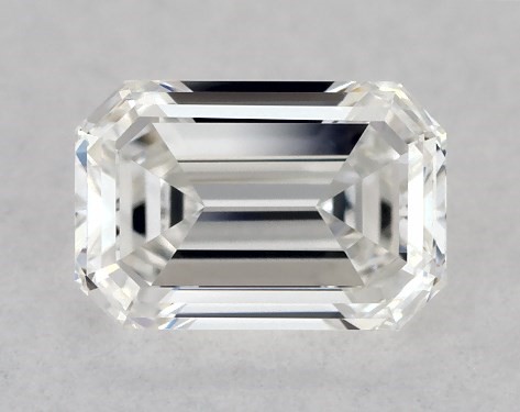 GIA 0.32 Carat F-VS2 Good Cut Emerald Diamond