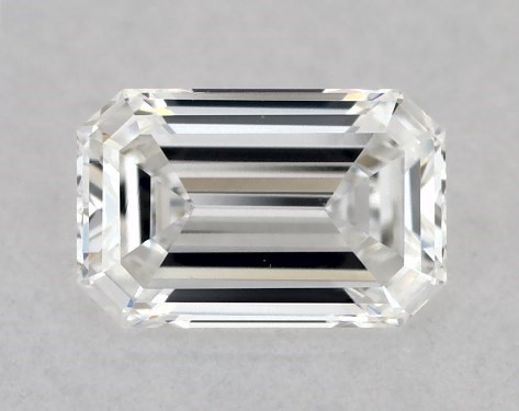 GIA 0.26 Carat E-VS1 Very Good Cut Emerald Diamond