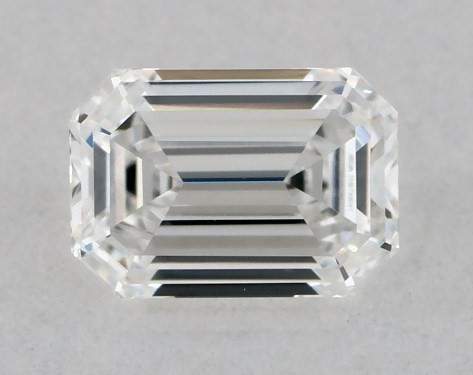 GIA 0.28 Carat F-VS1 Very Good Cut Emerald Diamond
