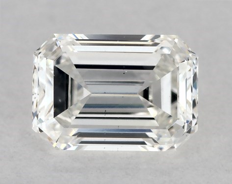 GIA 0.27 Carat F-VS2 Good Cut Emerald Diamond