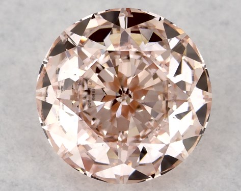 IGI 0.51 Carat Fancy Pink-VVS2 Round Cut Lab-Grown Diamond