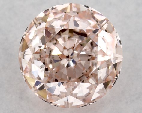 IGI 0.52 Carat Fancy Pink-VS1 Round Cut Lab-Grown Diamond