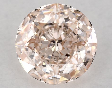 IGI 0.52 Carat Fancy Pink-VS2 Round Cut Lab-Grown Diamond