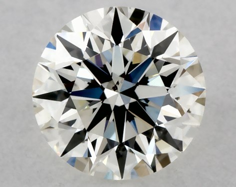 GIA 0.31 Carat J-SI1 Excellent Cut Round Diamond