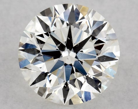 GIA 0.50 Carat J-SI2 Excellent Cut Round Diamond