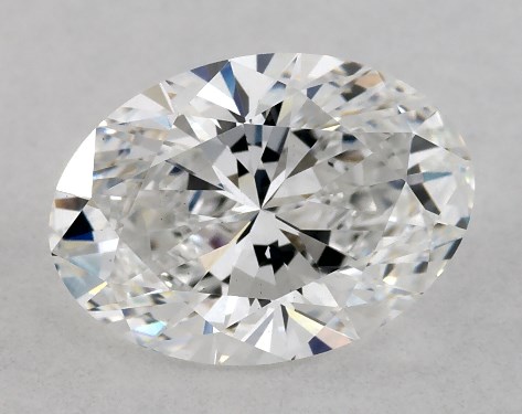 GIA 2.16 Carat D-VS1 Very Good Cut Oval Lab-Grown Diamond