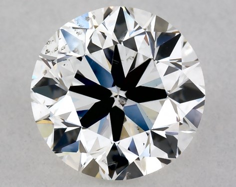 GIA 1.01 Carat H-SI2 Very Good Cut Round Diamond