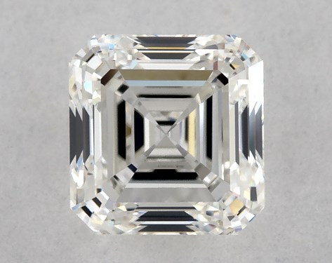 GIA 1.00 Carat H-VVS2 Good Cut Asscher Diamond