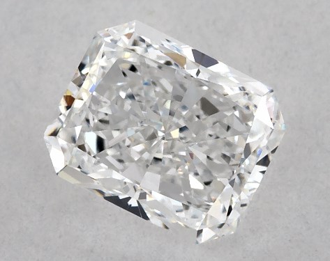 GIA 1.00 Carat D-VS1 Very Good Cut Radiant Diamond