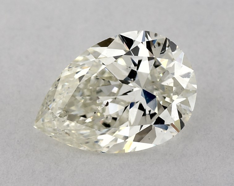 1 carat pear diamond, I SI1