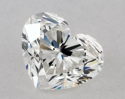 GIA 1.02 Carat G-VS2 Ideal Cut Heart Diamond