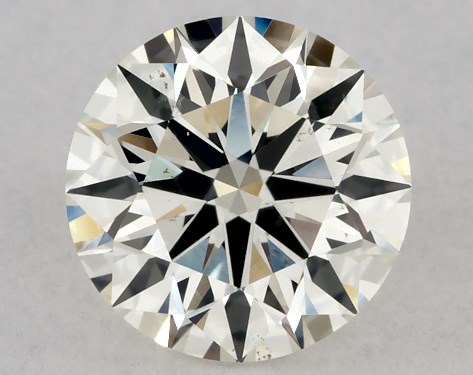 GIA 0.50 Carat K-SI1 Excellent Cut Round Diamond