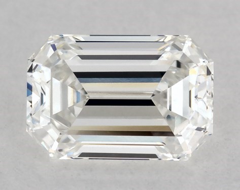 GIA 0.33 Carat F-VVS1 Very Good Cut Emerald Natural Diamond
