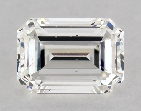 GIA 0.30 Carat G-SI1 Good Cut Emerald Diamond