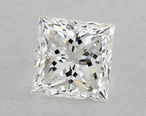GIA 1.01 Carat H-VS1 Ideal Cut Princess Diamond