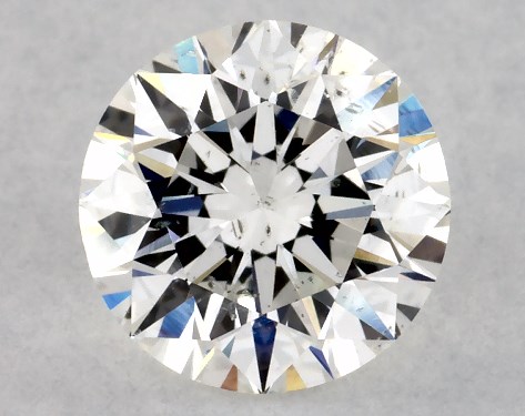 GIA 1.00 Carat G-SI2 Excellent Cut Round Diamond