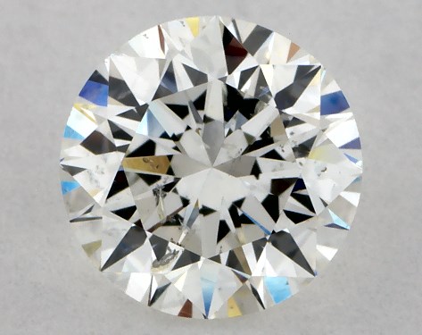 GIA 1.01 Carat H-SI2 Excellent Cut Round Diamond