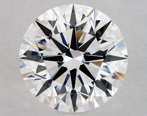 GIA 3.14 Carat F-VS1 Excellent Cut Round Lab-Grown Diamond