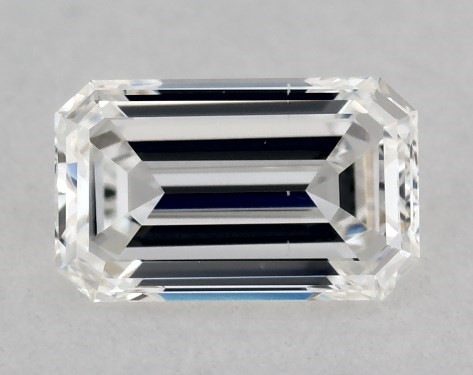 GIA 0.27 Carat F-VS2 Good Cut Emerald Diamond