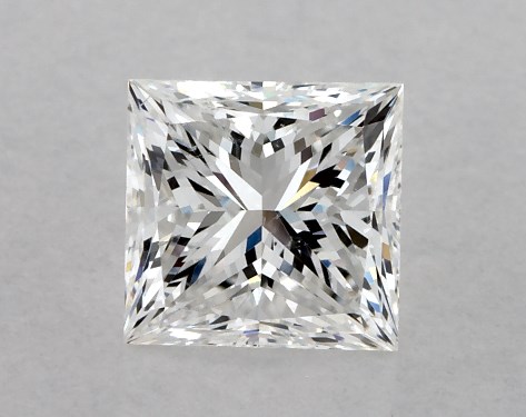GIA 1.01 Carat E-VS2 Very Good Cut Princess Diamond