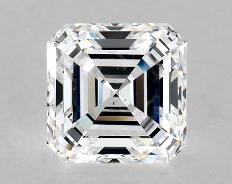 GIA 4.03 Carat E-VS2 Very Good Cut Asscher Diamond