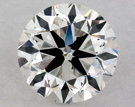 GIA 1.00 Carat H-VS2 Very Good Cut Round Diamond