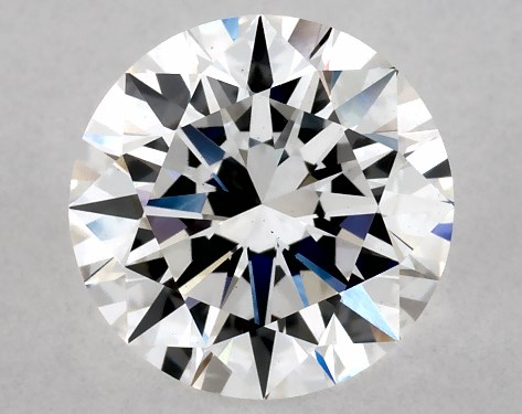 GIA 2.02 Carat E-VS1 Excellent Cut Round Lab-Grown Diamond