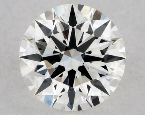 GIA 0.21 Carat I-VVS1 Excellent Cut Round Diamond