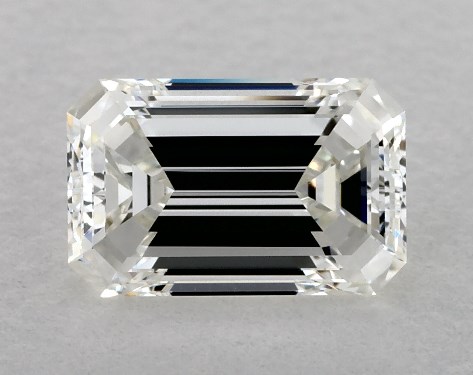 GIA 1.01 Carat H-VVS2 Very Good Cut Emerald Diamond