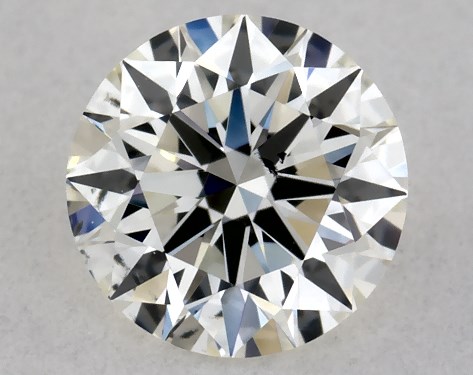 GIA 0.42 Carat K-SI1 Excellent Cut Round Diamond
