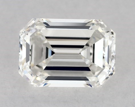 GIA 0.33 Carat G-VS1 Good Cut Emerald Diamond