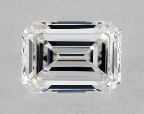 GIA 0.32 Carat F-VS1 Good Cut Emerald Diamond
