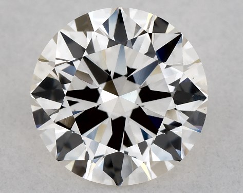 GIA 1.01 Carat K-VS2 Excellent Cut Round Diamond
