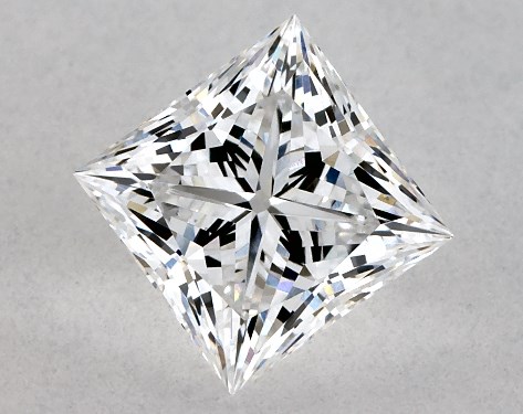 IGI 1.08 Carat D-VVS2 Ideal Cut Princess Lab-Grown Diamond