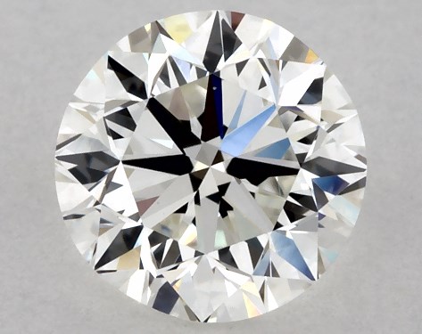 GIA 1.00 Carat H-VS2 Very Good Cut Round Diamond