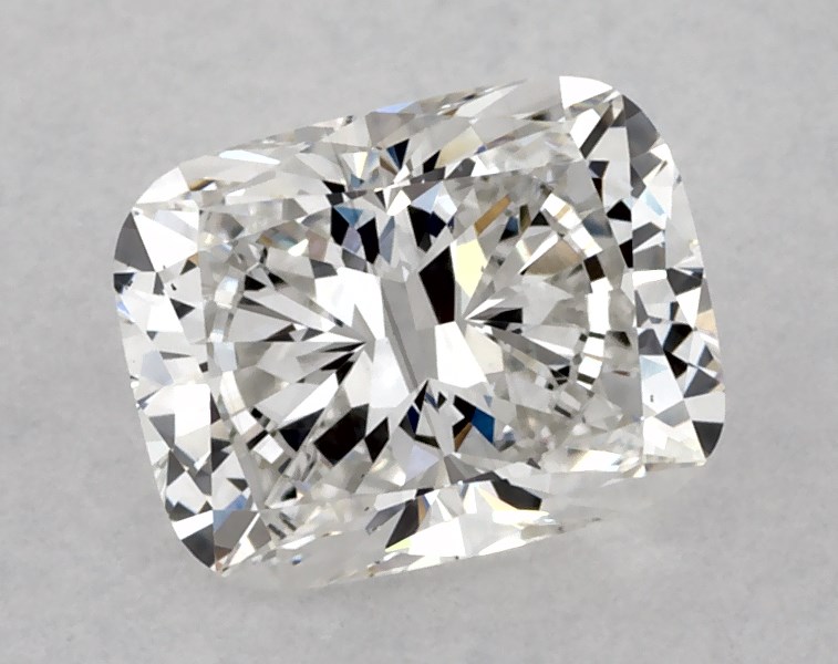 1.08 carat cushion diamond, F VS2