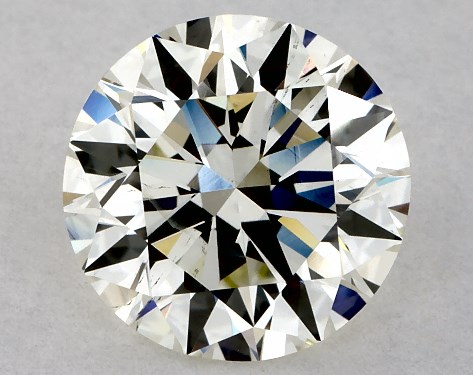 GIA 2.00 Carat K-SI2 Excellent Cut Round Diamond