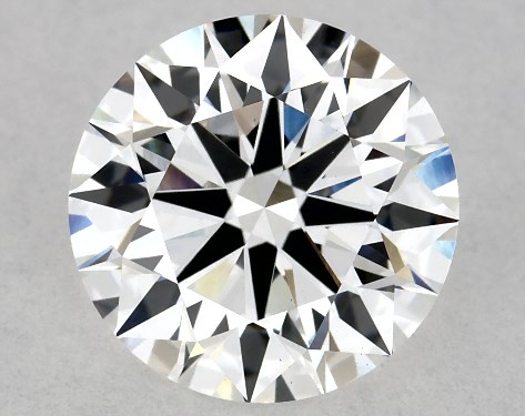 GIA 2.02 Carat E-VS1 Excellent Cut Round Lab-Grown Diamond