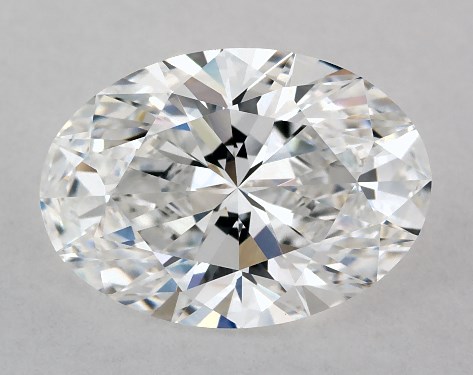 GIA 2.02 Carat E-VVS2 Very Good Cut Oval Lab-Grown Diamond