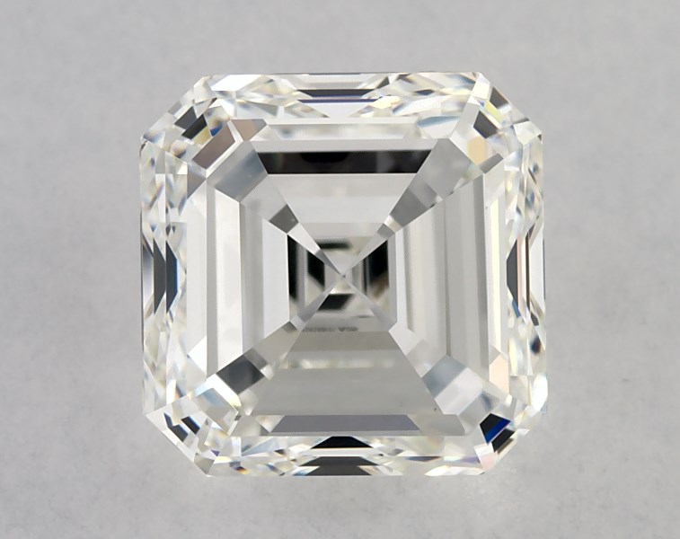 3.01 carat asscher diamond, H VS1