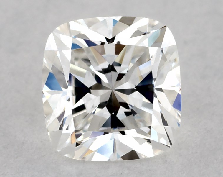 0.58 carat cushion diamond, F VS2